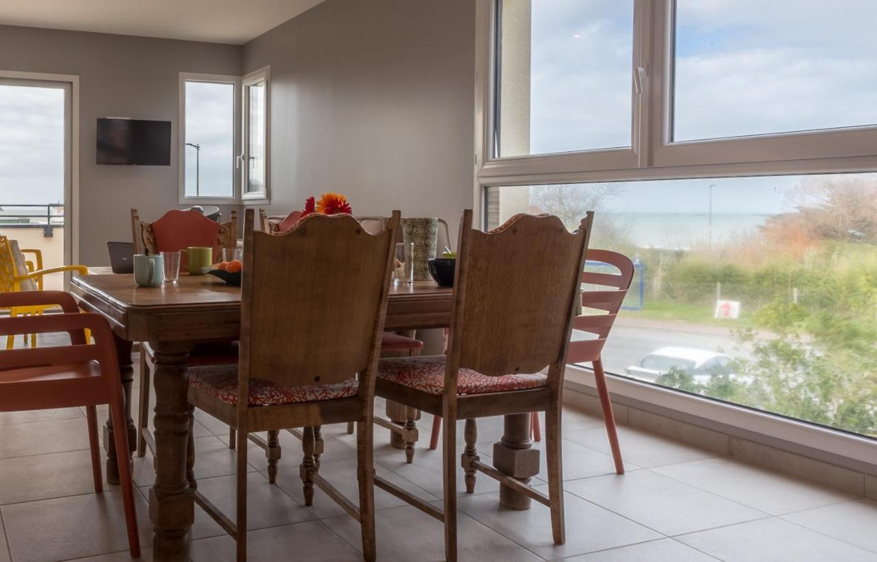Tribord, Appt Avec Terrasse Et Vue Mer, Parking Saint-Côme-de-Fresné Eksteriør billede