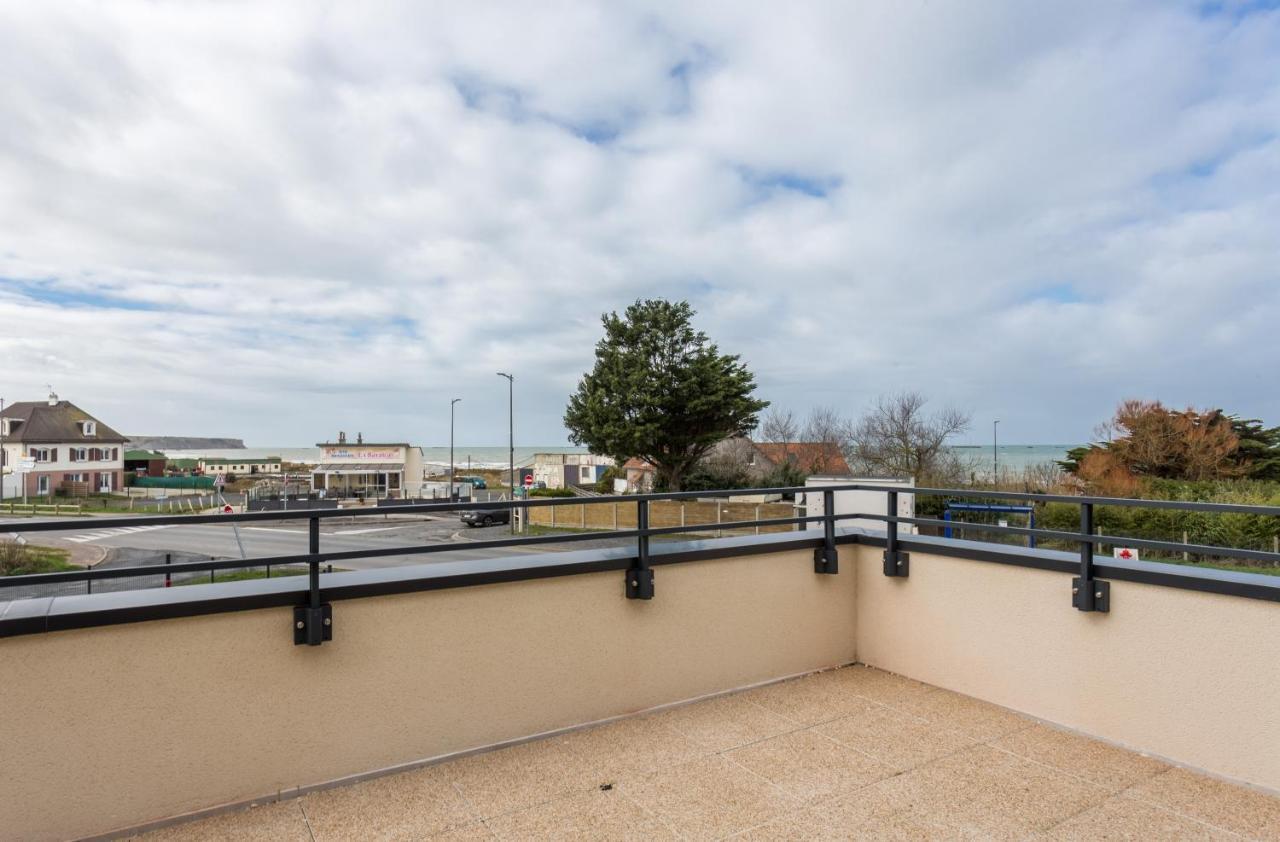 Tribord, Appt Avec Terrasse Et Vue Mer, Parking Saint-Côme-de-Fresné Eksteriør billede